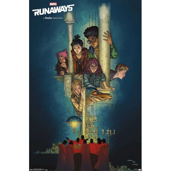 Marvel Comics TV - The Runaways - Comic One Sheet Wall Poster, 14.725" x 22.375"