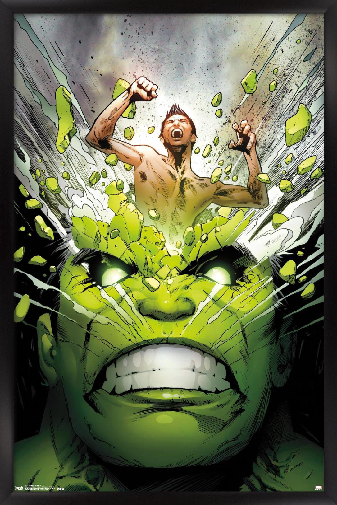 Marvel Comics - The Incredible Hulk - Cover #171 Wall Poster, 22.375" x 34", Framed