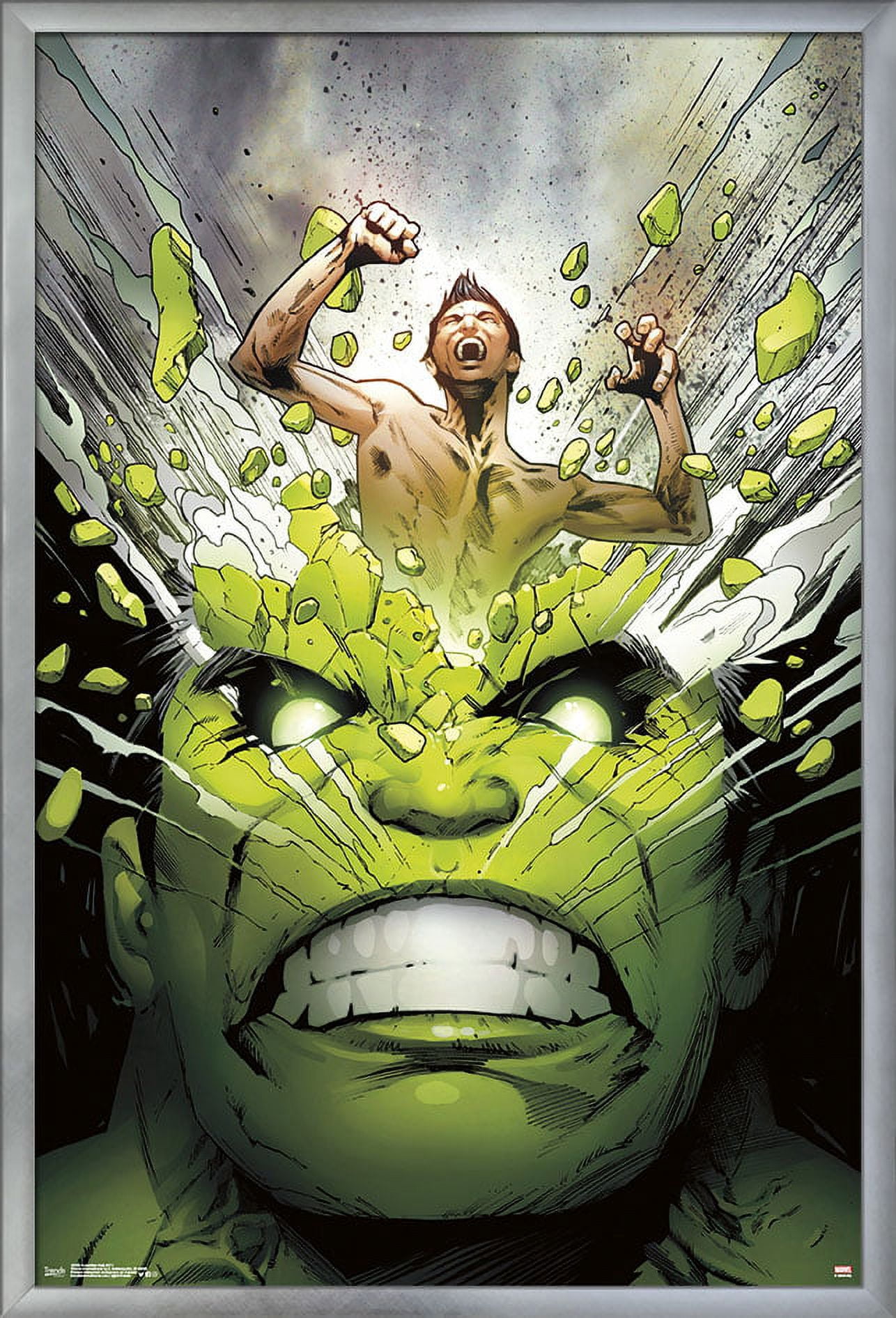 Marvel Comics - The Incredible Hulk - Cover #171 Wall Poster, 22.375" x 34", Framed