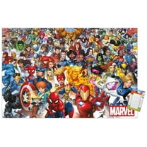 Marvel Comics - The Marvel Lineup 2023 Wall Poster, 14.725" x 22.375"