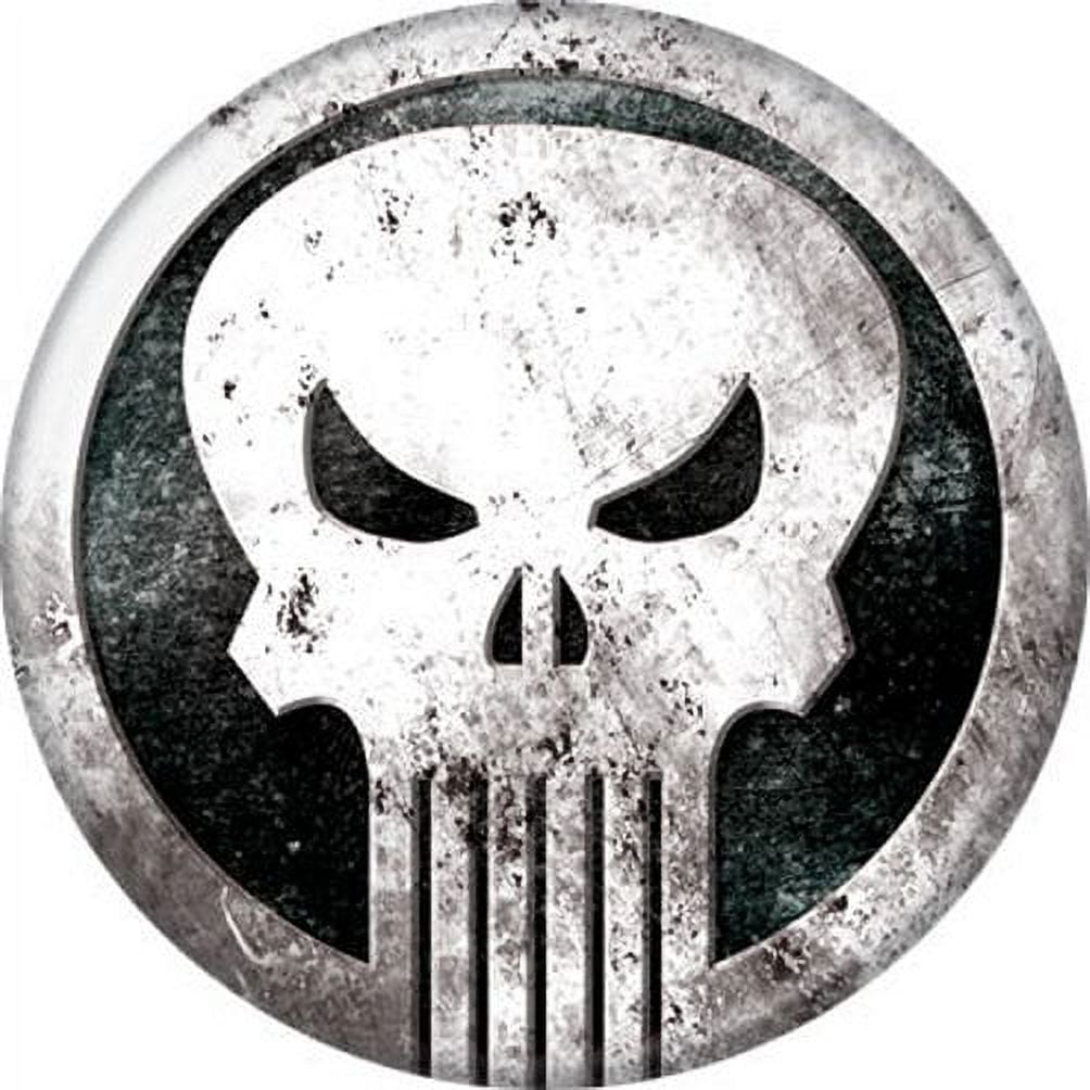 Punisher graphics Graphic design Marvel Comics, the punisher logo,  superhero, monochrome png