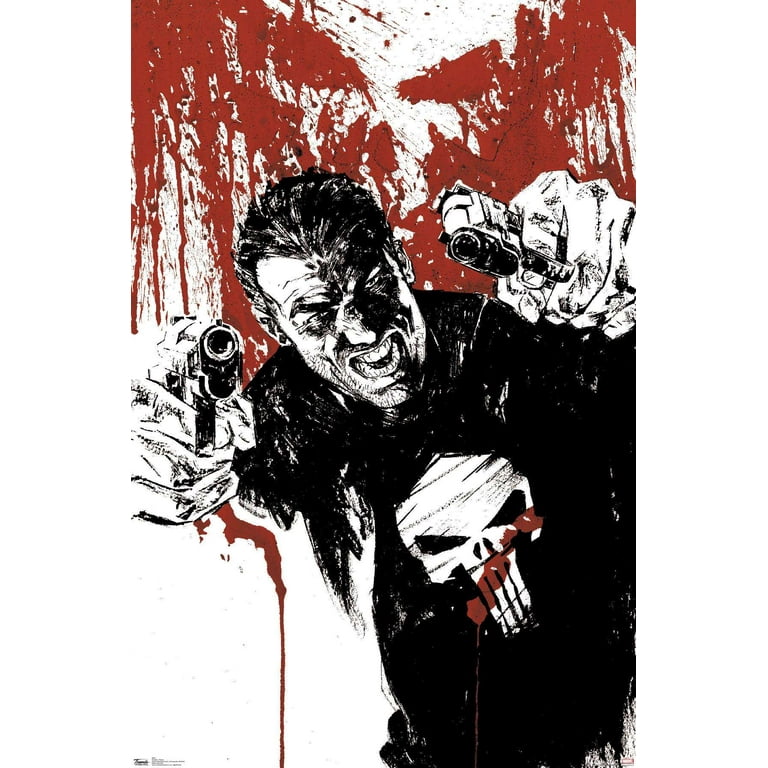 Marvel Comics The Punisher Pistols Wall Poster, x
