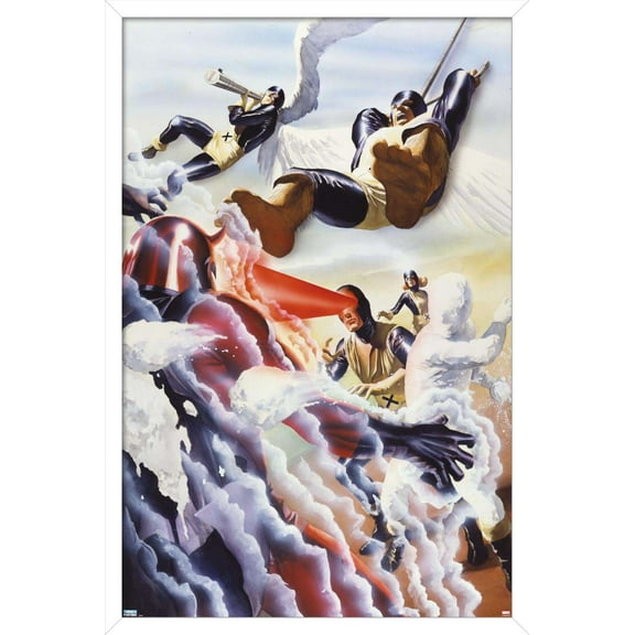 Marvel Comics - The X-Men - Age of Marvels Wall Poster, 14.725" x 22.375", Framed