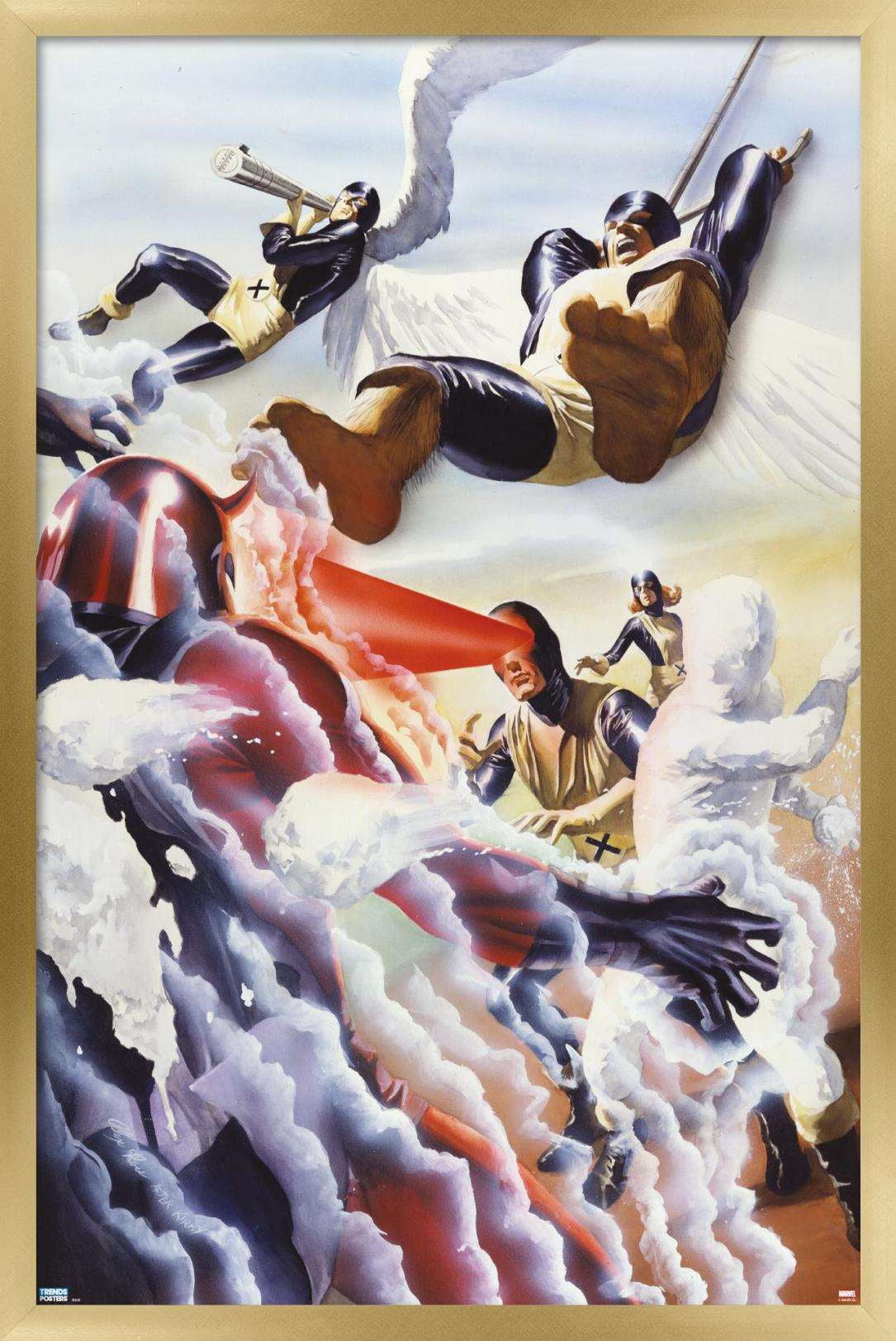 Marvel Comics - The X-Men - Age of Marvels Wall Poster, 22.375" x 34", Framed