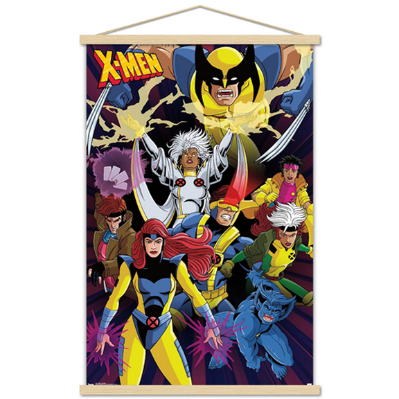 Marvel Comics - The X-Men - Awesome Wall Poster with Magnetic Frame, 22.375" x 34"