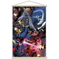 thumbnail image 1 of Marvel Comics - The X-Men - Classic Group Fighting Wall Poster with Wooden Magnetic Frame, 22.375" x 34", 1 of 5