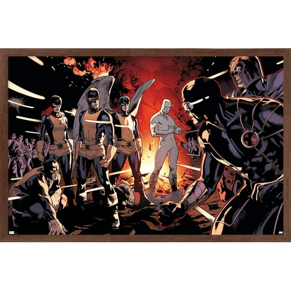 Marvel Comics - The X-Men - Classic Group Wall Poster, 22.375" x 34", Framed