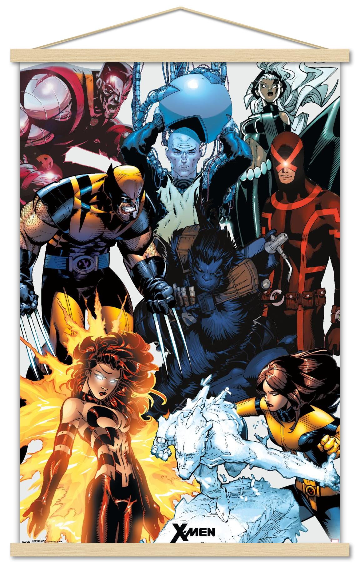 Marvel Comics - The X-Men - Collage Wall Poster with Push Pins