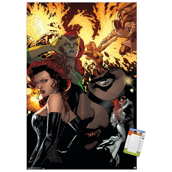 Marvel Comics - The X-Men: Dark Phoenix - Collage Wall Poster, 14.725" x 22.375"