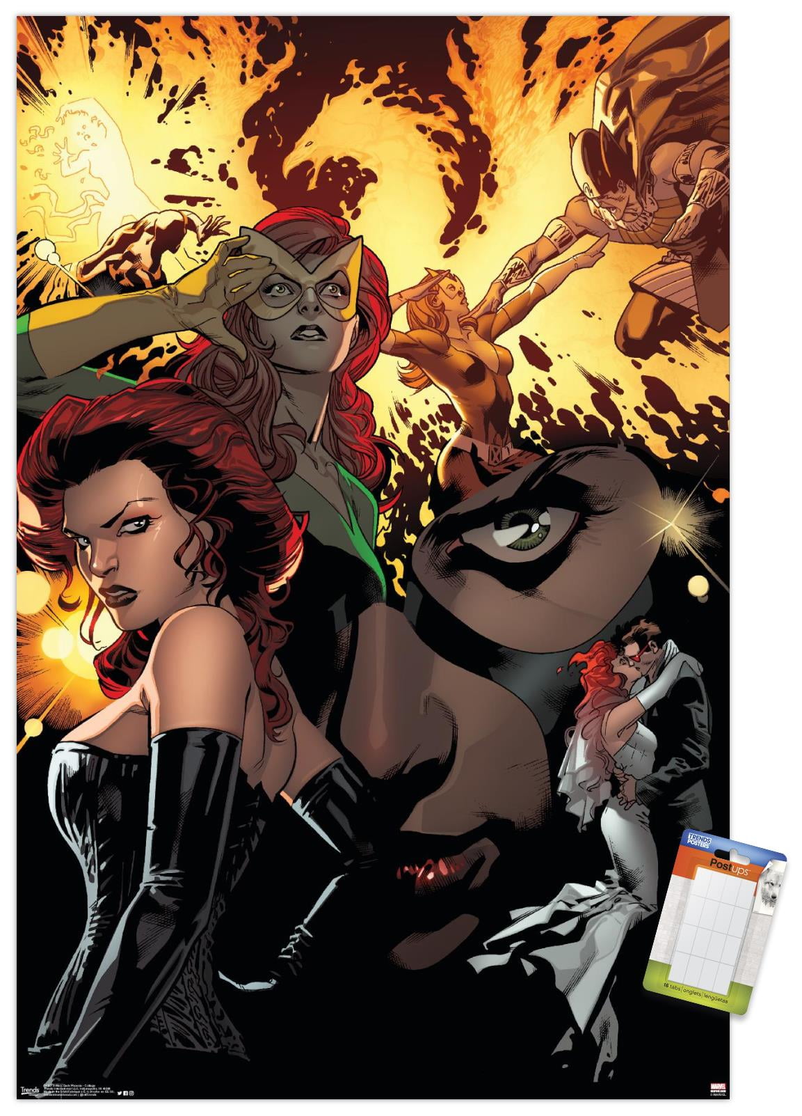 Marvel Comics - The X-Men: Dark Phoenix - Collage Wall Poster, 22.375" x 34"