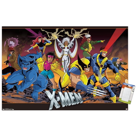Marvel Comics - The X-Men - Group Wall Poster, 22.375" x 34"