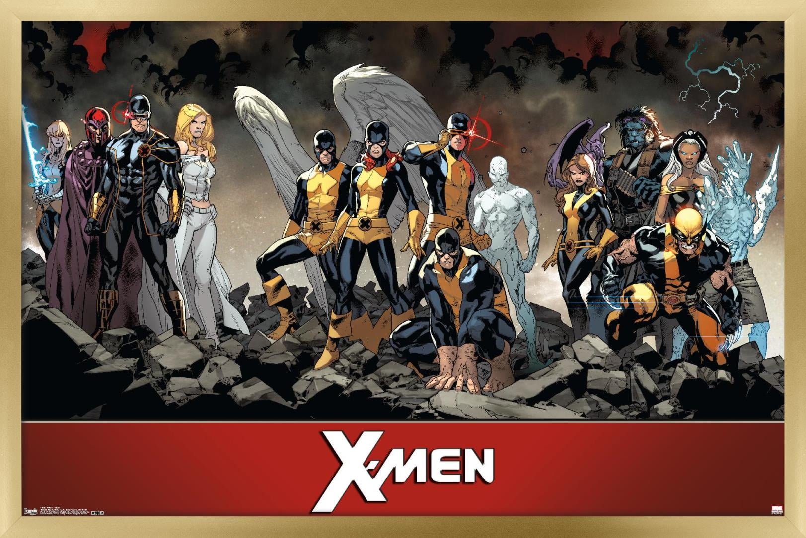 MARVEL　木製パネル　X-MEN　アメリカ直輸入 MARVEL 木製パネル X-MEN アメリカ直輸入