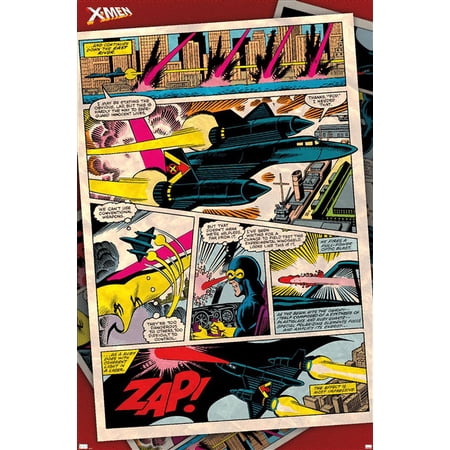 Marvel Comics - The X-Men - X-Jet Cyclops Wall Poster, 22.375" x 34"