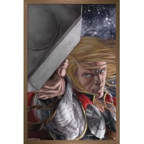 Marvel Comics - Thor - Astonishing 4 Wall Poster, 14.725" x 22.375", Framed