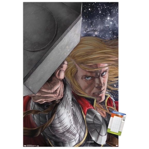 Marvel Comics - Thor - Astonishing 4 Wall Poster, 14.725" x 22.375"