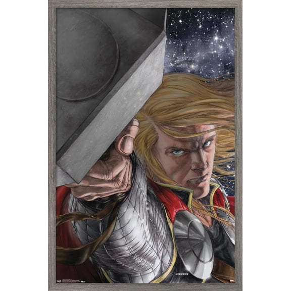 Marvel Comics - Thor - Astonishing 4 Wall Poster, 22.375" x 34", Framed