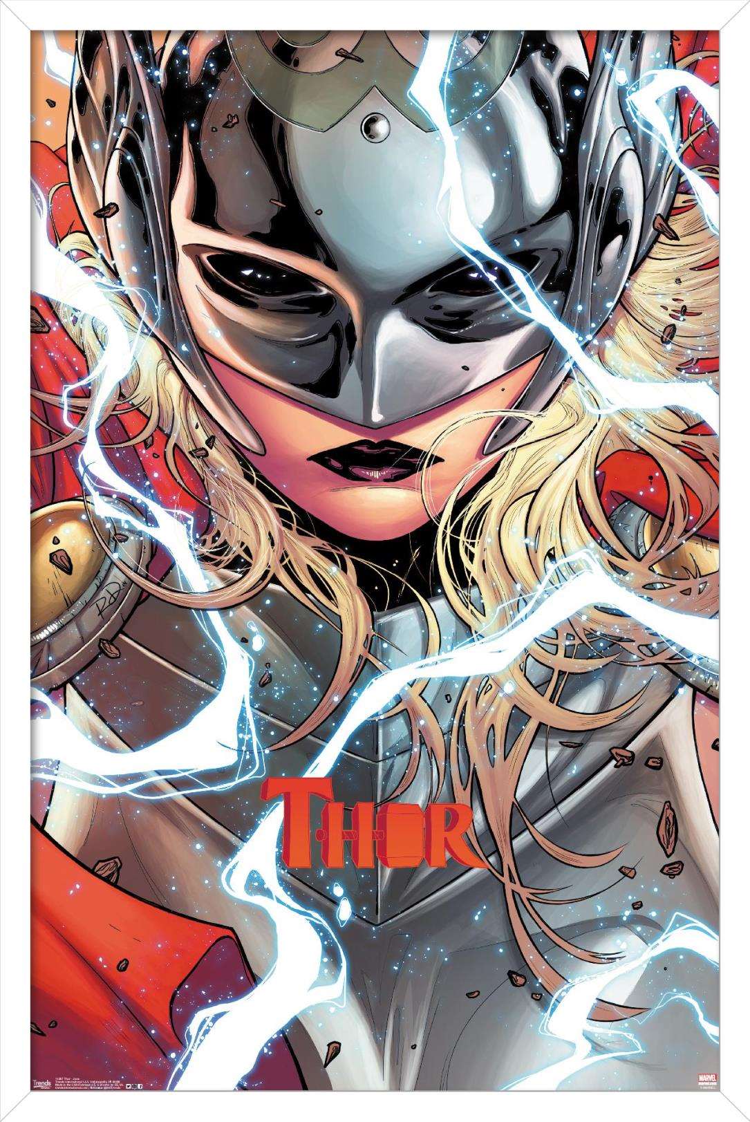 Marvel Comics - Thor - Jane Wall Poster, 14.725" x 22.375", Framed