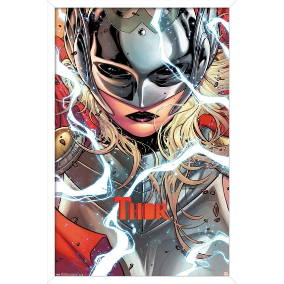 Marvel Comics - Thor - Jane Wall Poster, 14.725" x 22.375", Framed
