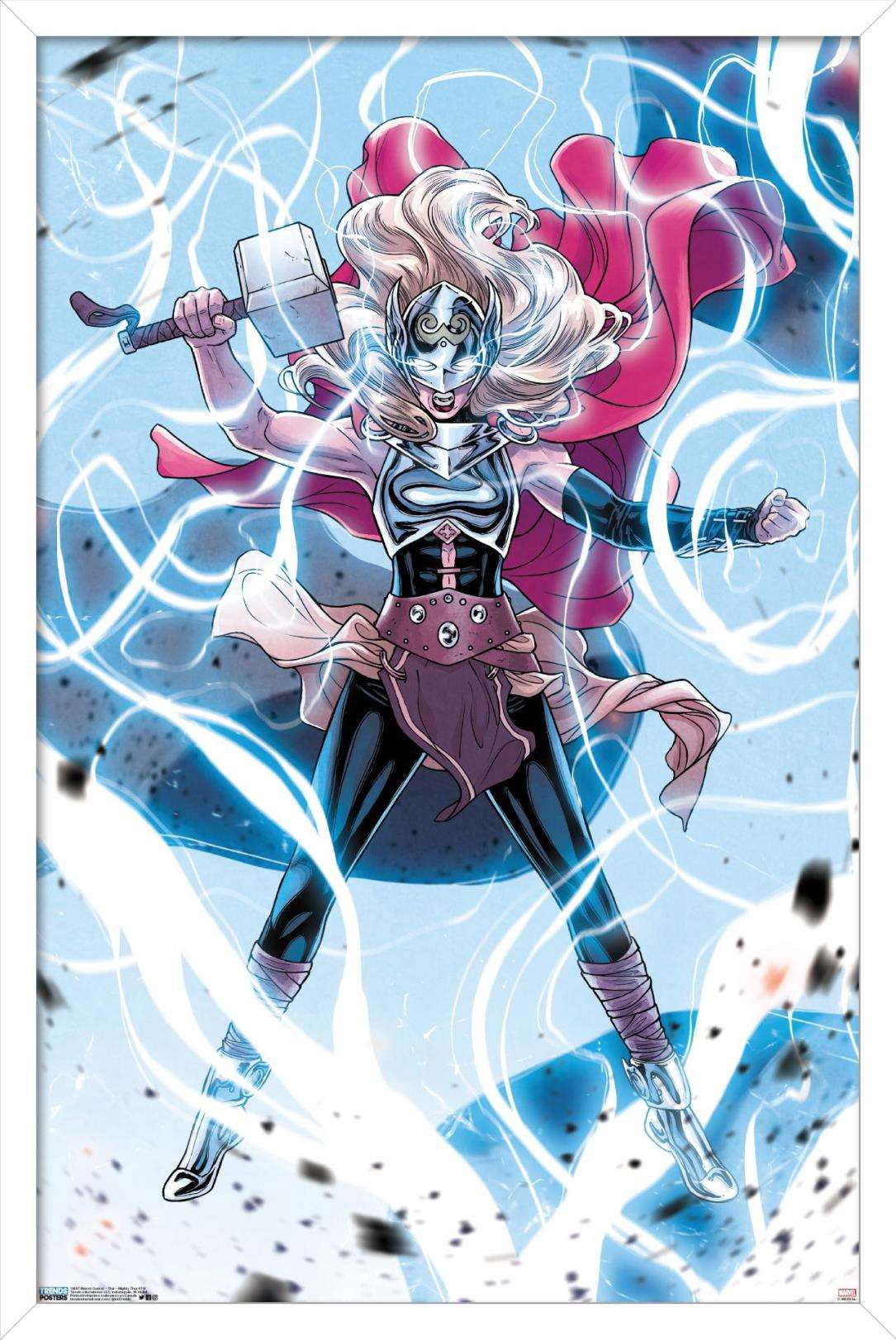 Marvel Comics - Thor - Mighty Thor #704 Wall Poster, 22.375" x 34", Framed