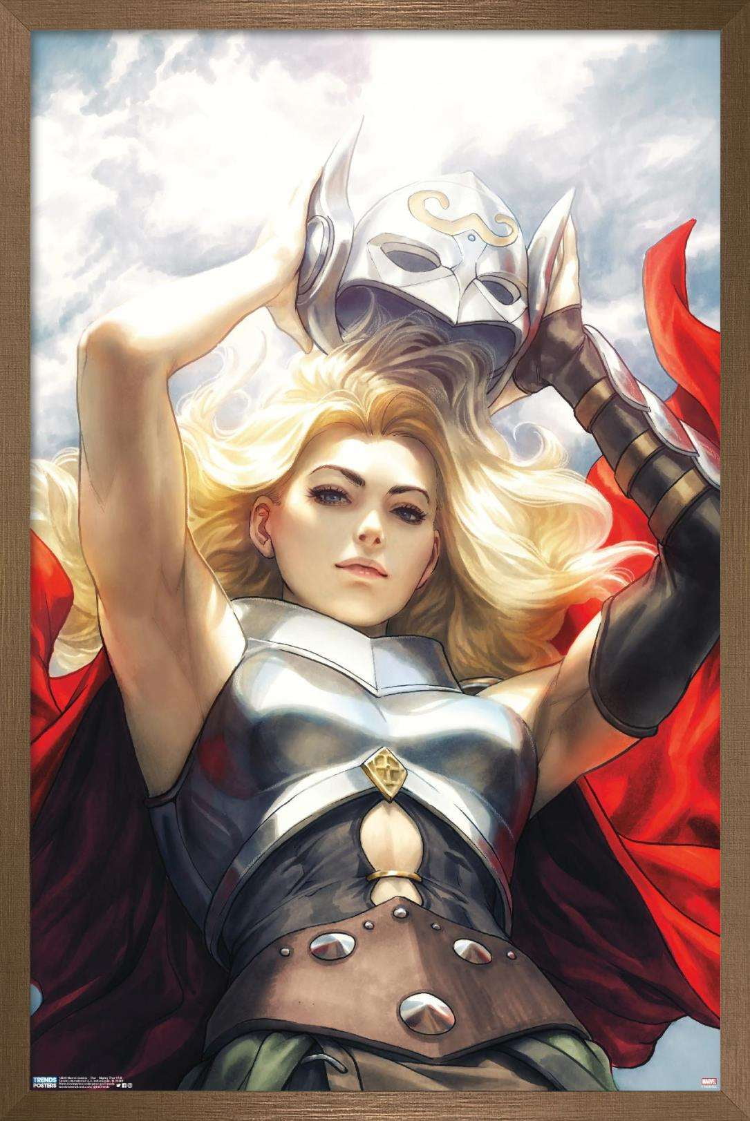 Marvel Comics - Thor - Mighty Thor #705 Wall Poster, 14.725" x 22.375", Framed