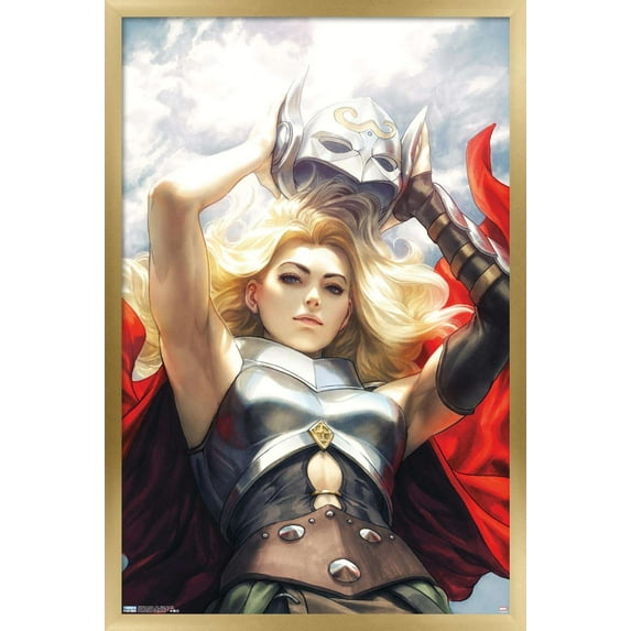 Marvel Comics - Thor - Mighty Thor #705 Wall Poster, 14.725" x 22.375", Framed
