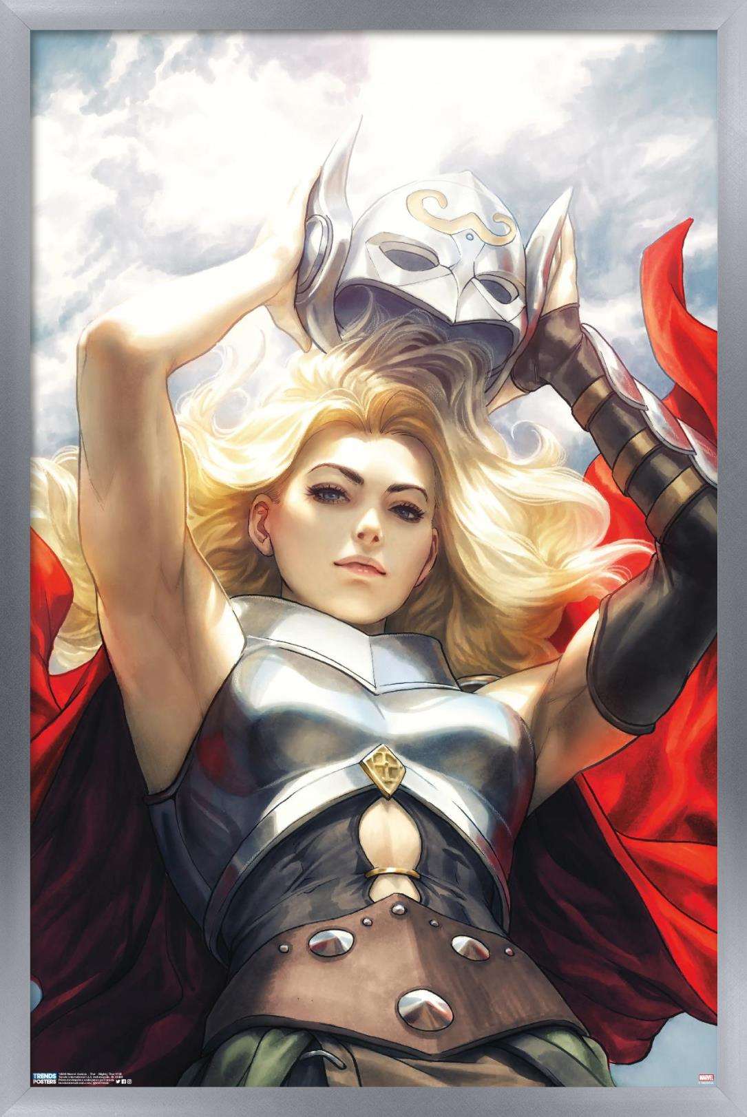 Marvel Comics - Thor - Mighty Thor #705 Wall Poster, 14.725" x 22.375", Framed
