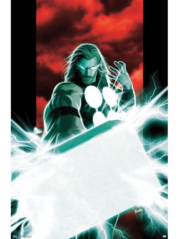 Marvel Comics - Thor - Mjolnir Wall Poster, 22.375" x 34"