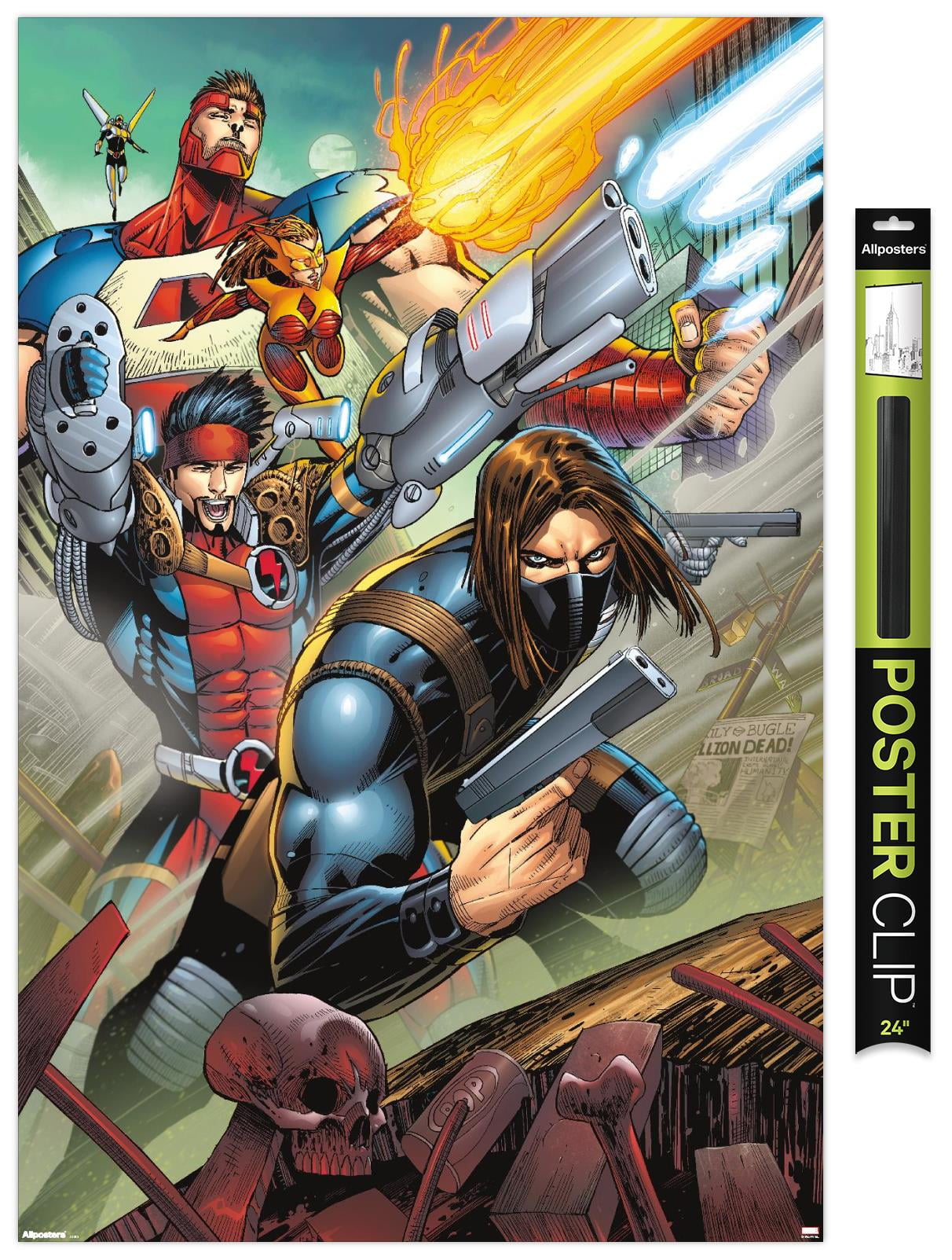 Marvel Comics Thunderbolts - Thunderbolts #1 Wall Poster, 14.725