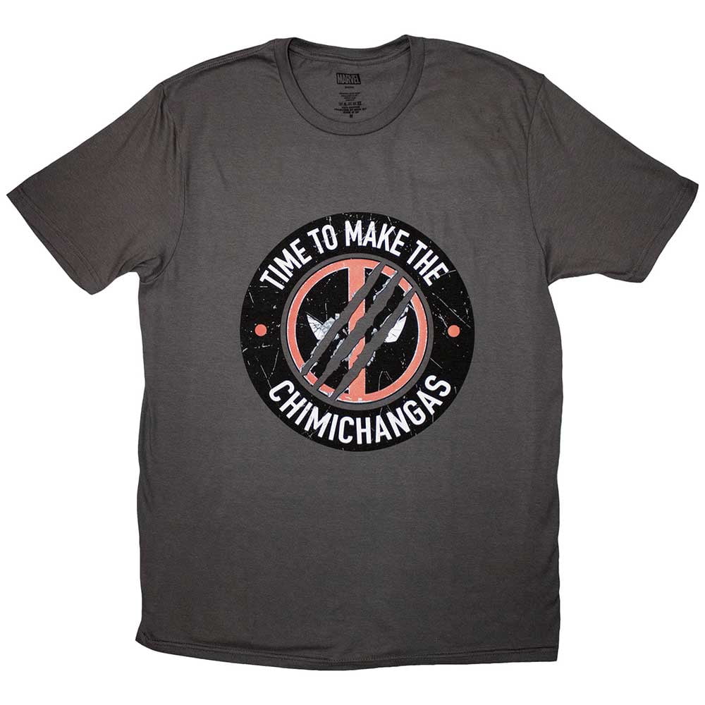 T-shirt Marvel Comics Unisexe - Motif 'Holding Gun' - Taille L Noir