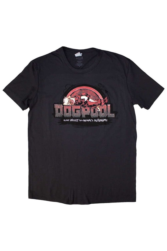 Marvel Comics Unisex T-Shirt: Deadpool Dogpool Autonomy (Small)