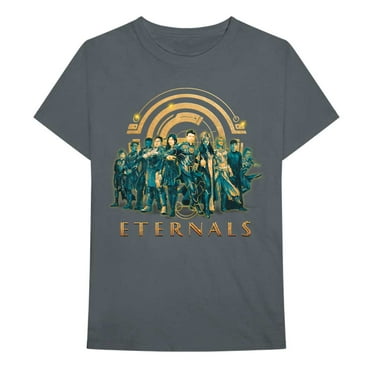 Marvel Comics Unisex T-Shirt Eternals Heroes (Large)