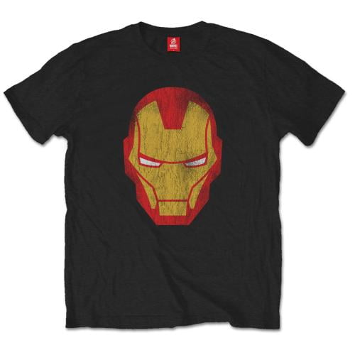 Marvel Comics Unisex T-Shirt Iron Man Distressed (X-Large)