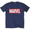 thumbnail image 1 of Marvel Comics Unisex T-Shirt Marvel Box Logo (X-Large), 1 of 3