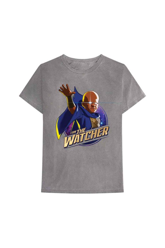 Marvel Comics Unisex T-Shirt What If I Am The Watcher (Medium)