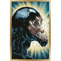 Marvel Comics - Venom - Darkness Wall Poster, 14.725" x 22.375", Framed