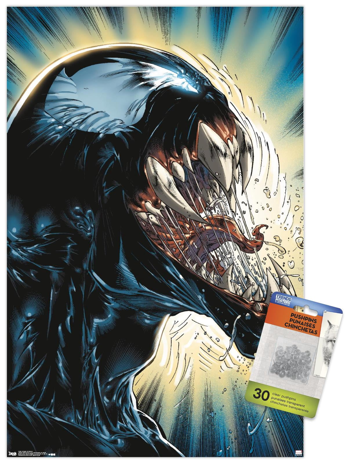 Marvel Comics - Venom - Darkness Wall Poster, 14.725