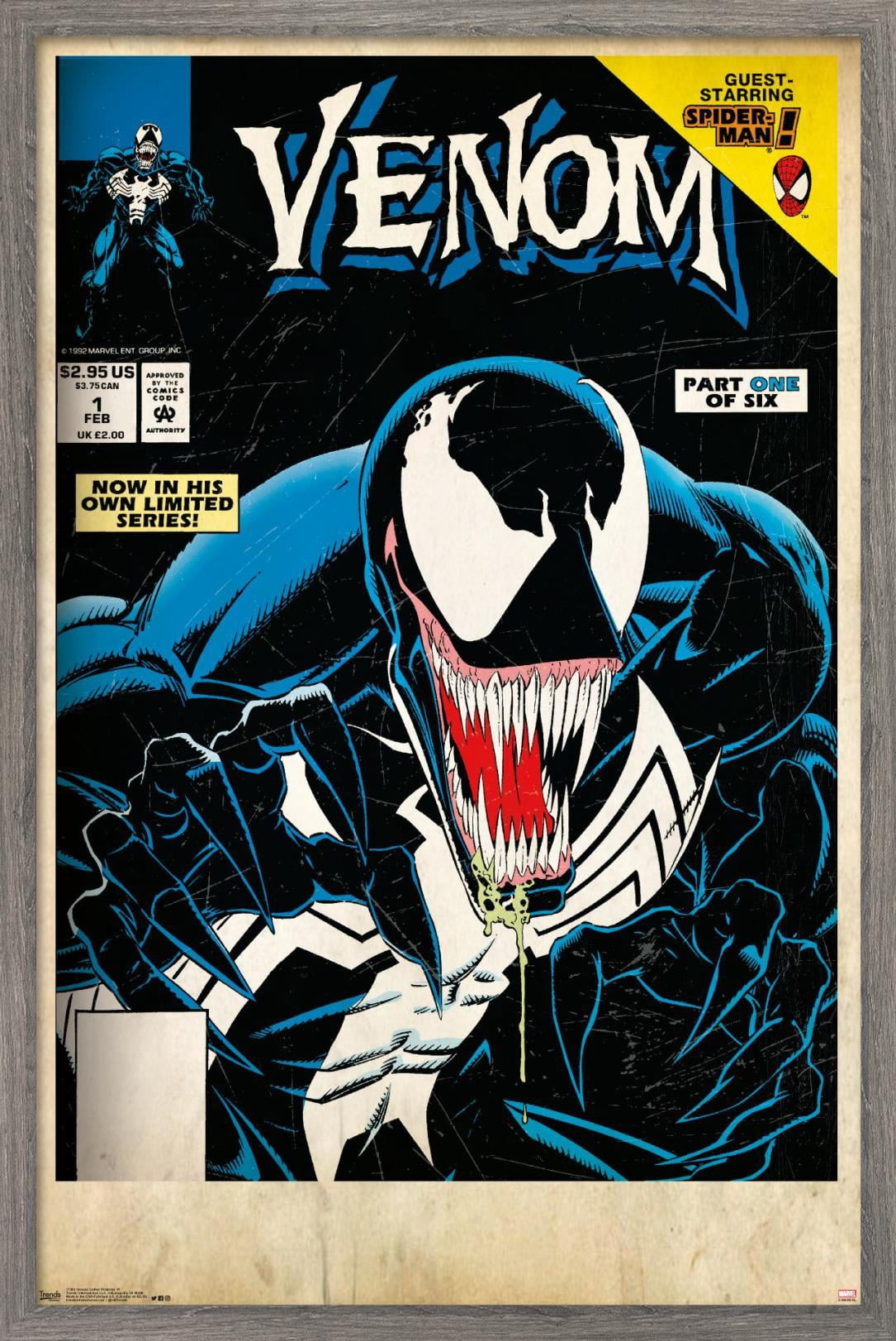 Marvel Comics - Venom - Lethal Protector Cover #1 Wall Poster, 14.725" x 22.375", Framed