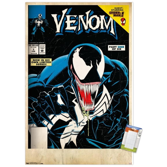 Marvel Comics Venom - Lethal Protector Cover #1 Wall Poster, 22.375" x 34"