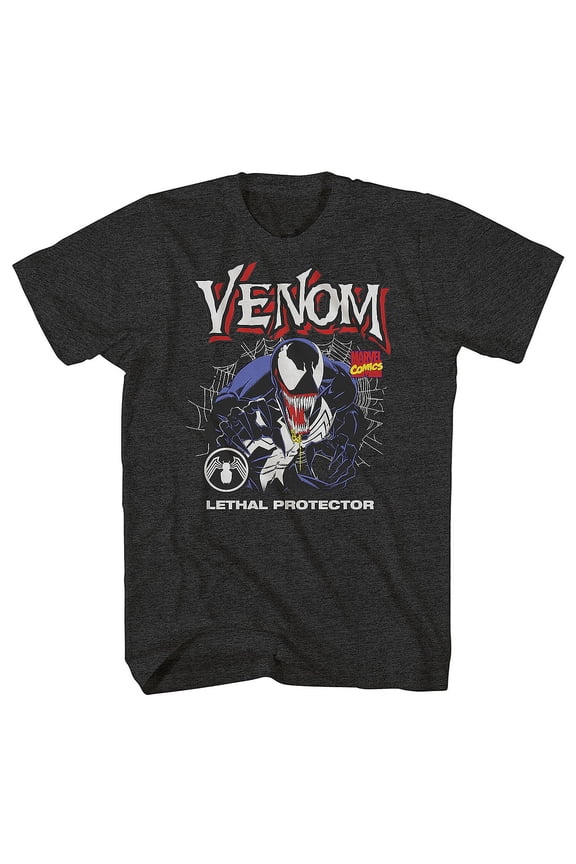 Marvel Comics Venom T-Shirt Men's Lethal Protector Adult Graphic Print Tee