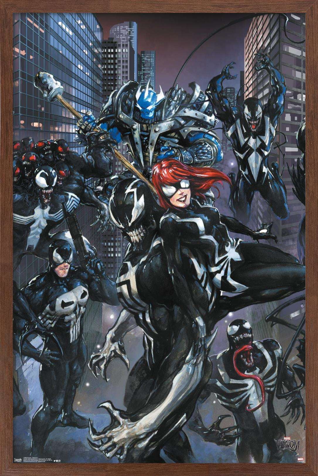 Marvel Comics Venom Triptych 3 Wall Poster, 14.725" x 22.375