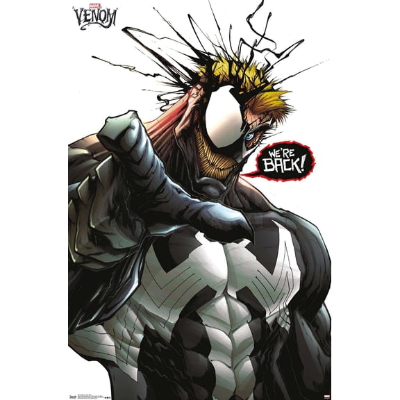 Marvel Comics - Venom - We're Back Wall Poster, 14.725" x 22.375"