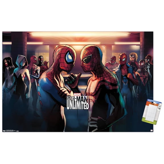 Marvel Comics Video Game - Spider-Man: Unlimited - Subway Wall Poster, 14.725" x 22.375"