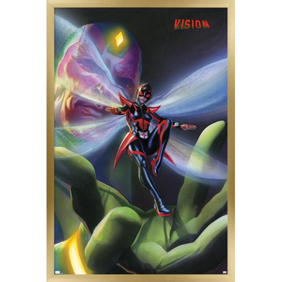 Marvel Comics - Vision - All-New, All-Different Avengers #9 Wall Poster, 14.725" x 22.375", Framed