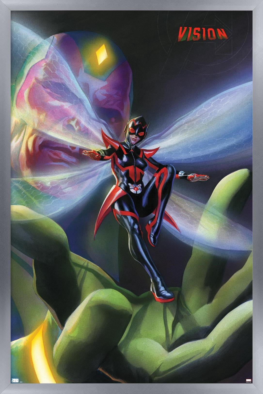 Marvel Comics - Vision - All-New, All-Different Avengers #9 Wall Poster, 14.725" x 22.375", Framed