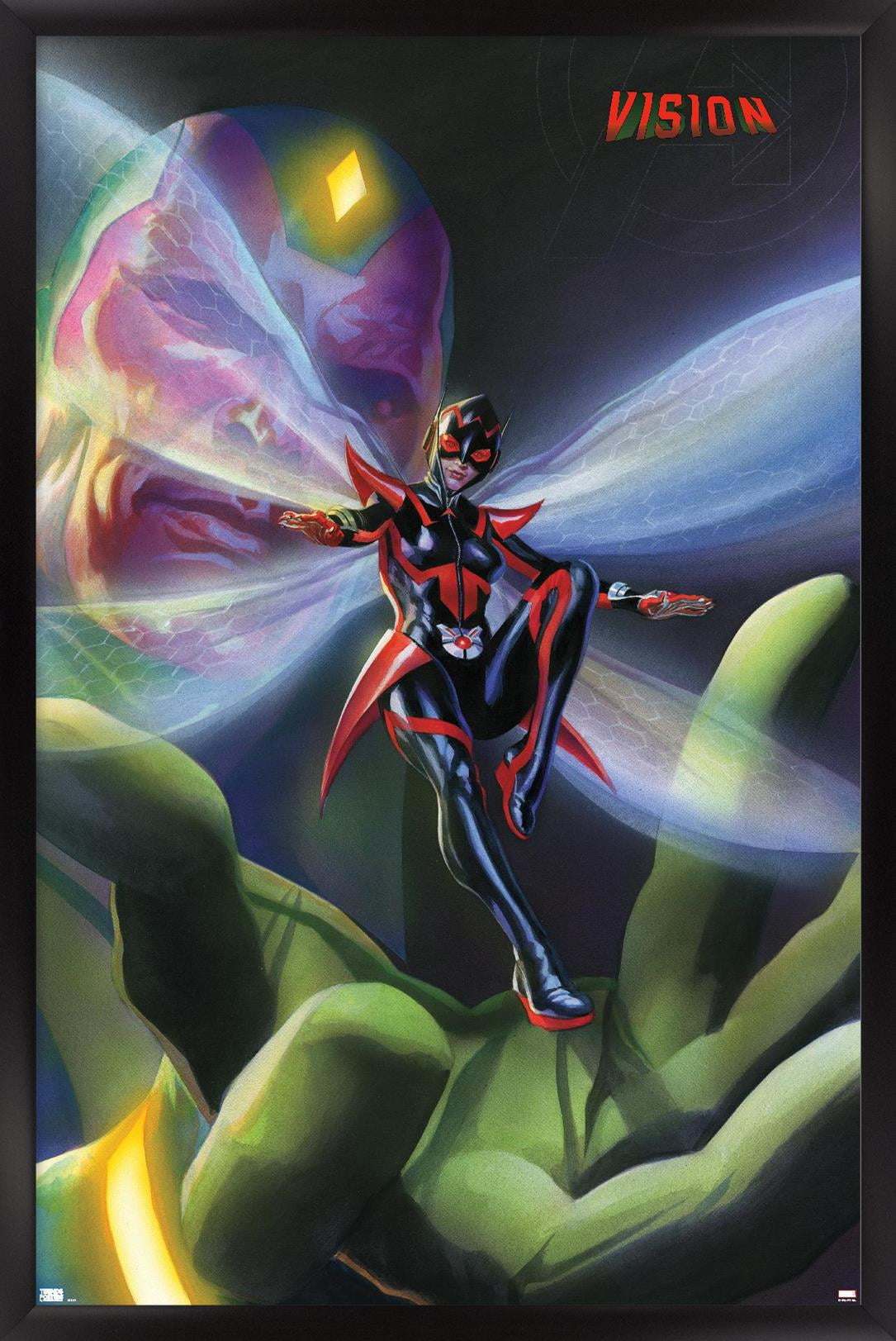 Marvel Comics - Vision - All-New, All-Different Avengers #9 Wall Poster, 22.375" x 34", Framed