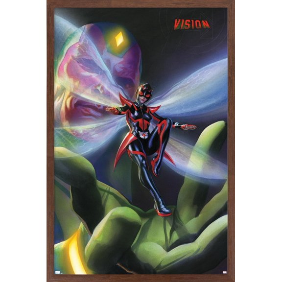 Marvel Comics - Vision - All-New, All-Different Avengers #9 Wall Poster, 22.375" x 34", Framed