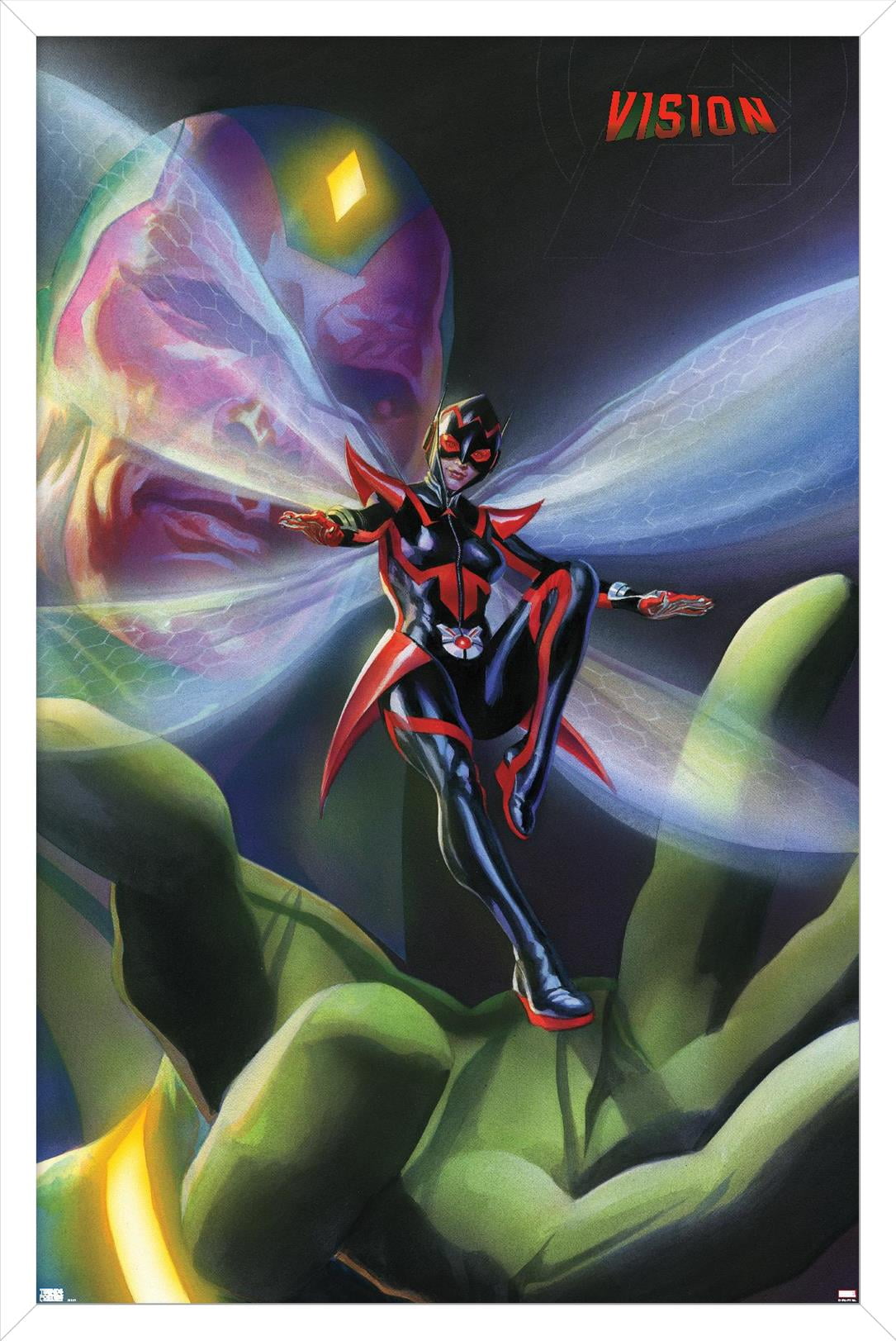 Marvel Comics - Vision - All-New, All-Different Avengers #9 Wall Poster, 22.375" x 34", Framed