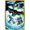 thumbnail image 1 of Marvel Comics - Vision - Avengers #1 Wall Poster, 14.725" x 22.375", Framed, 1 of 3