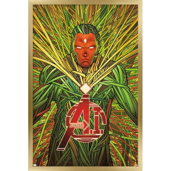Marvel Comics - Vision - Avengers A.I. #8 Wall Poster, 22.375" x 34", Framed