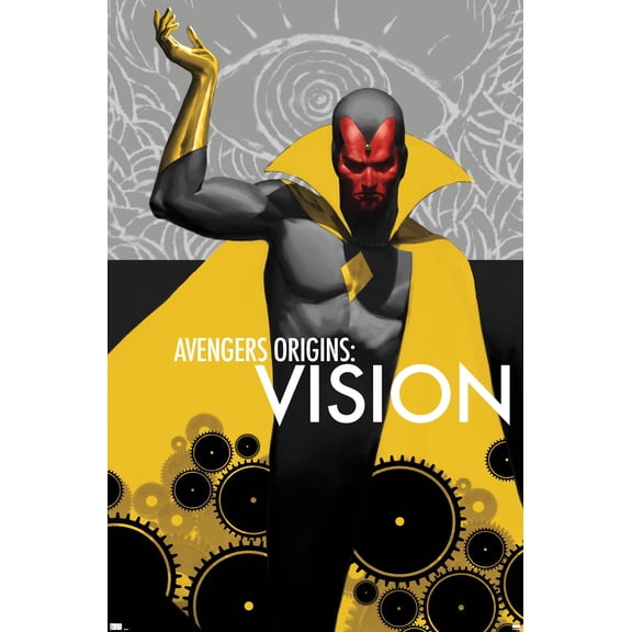 Marvel Comics - Vision - Avengers Origins: Vision #1 Wall Poster, 14.725" x 22.375"